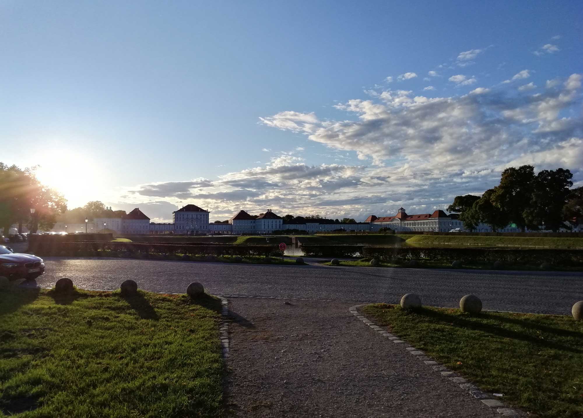 Eventlocation-München-Blick auf Schloss Nymphenburg